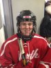 Freshman Jason McNeany is all smiles after scoring a hat trick against Attleboro Wednesday night.